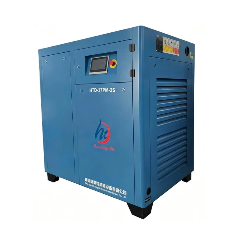 10 HP Двустепенен винтов въздушен компресор