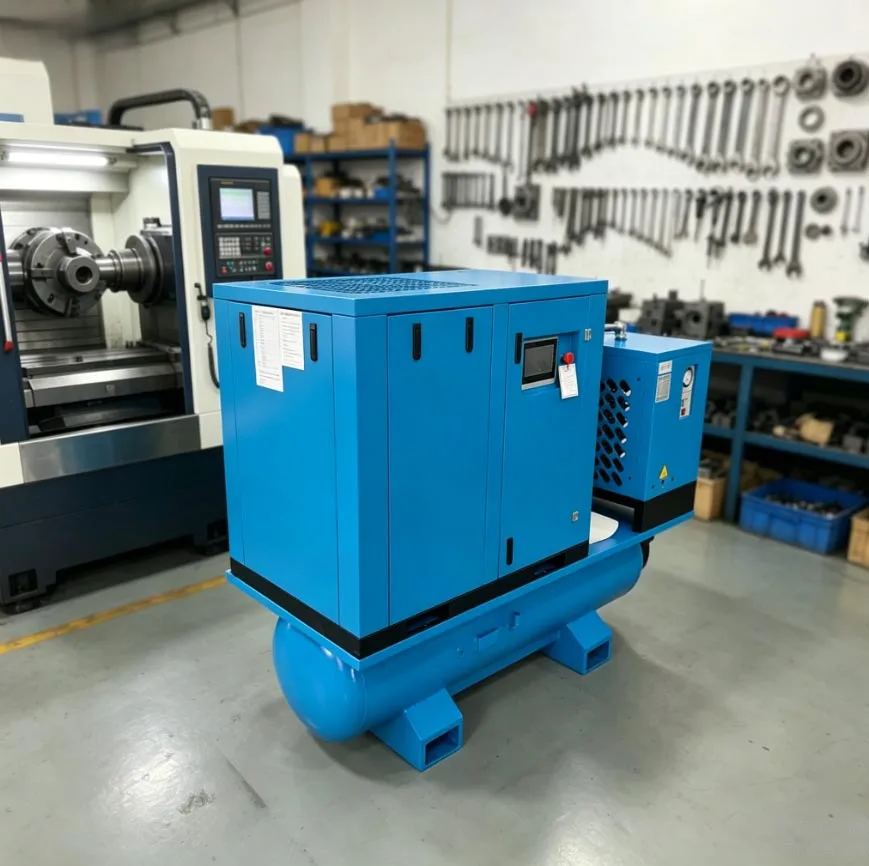 Plug and Play Screw Air Compressor